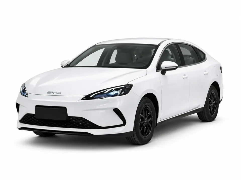 BYD Seal на белом фоне